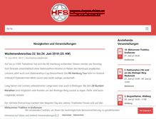 Tablet Screenshot of helmuts-fahrrad-seiten.de